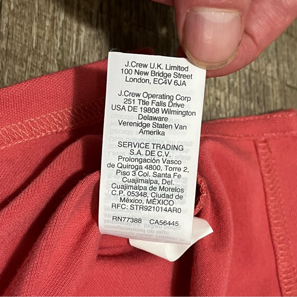 J. Crew Men's Coral Polo Shirt - Picture 5 of 7